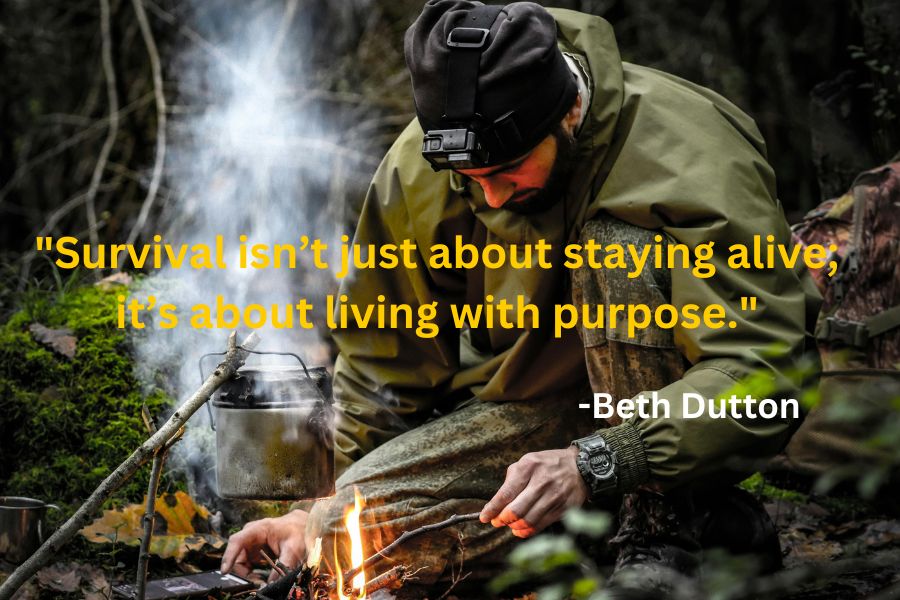 Beth Dutton's Quotes on Survival